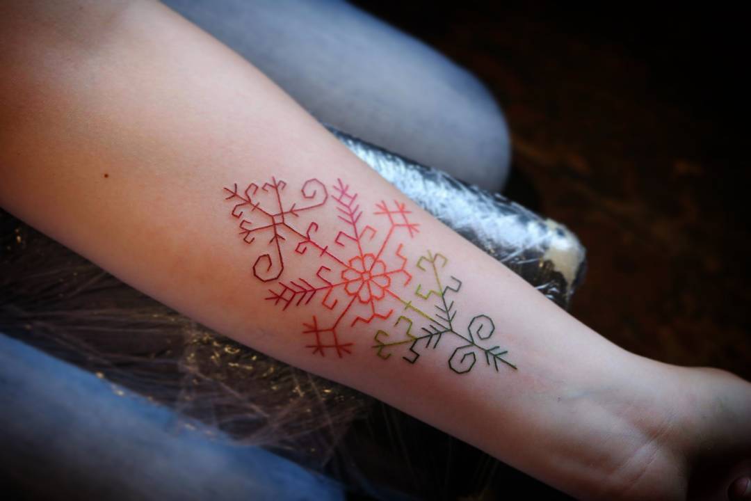 Austras Koks — tattoo